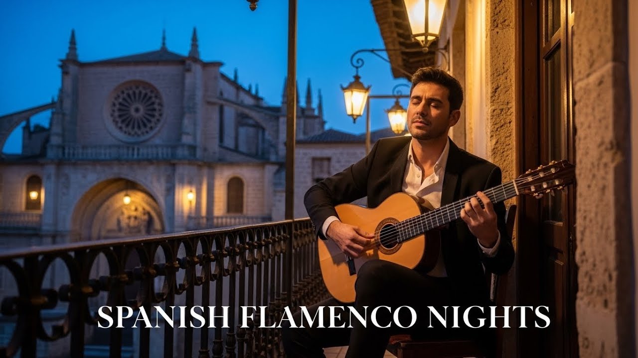 Romantic Flamenco Instrumental for Cozy and Calm Night Vibes