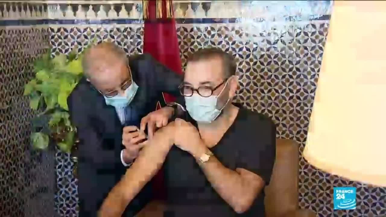 Covid-19 : le roi du Maroc donne le coup d'envoi de la campagne nationale de vaccination