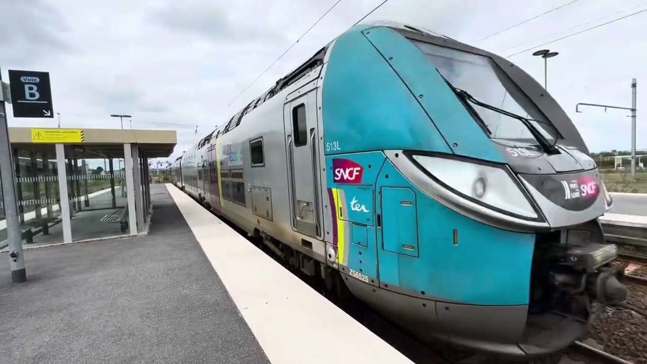 TER Regio2N Z56500 Aléop (Pays de la Loire) | Voyage de Nantes à Saint-Nazaire