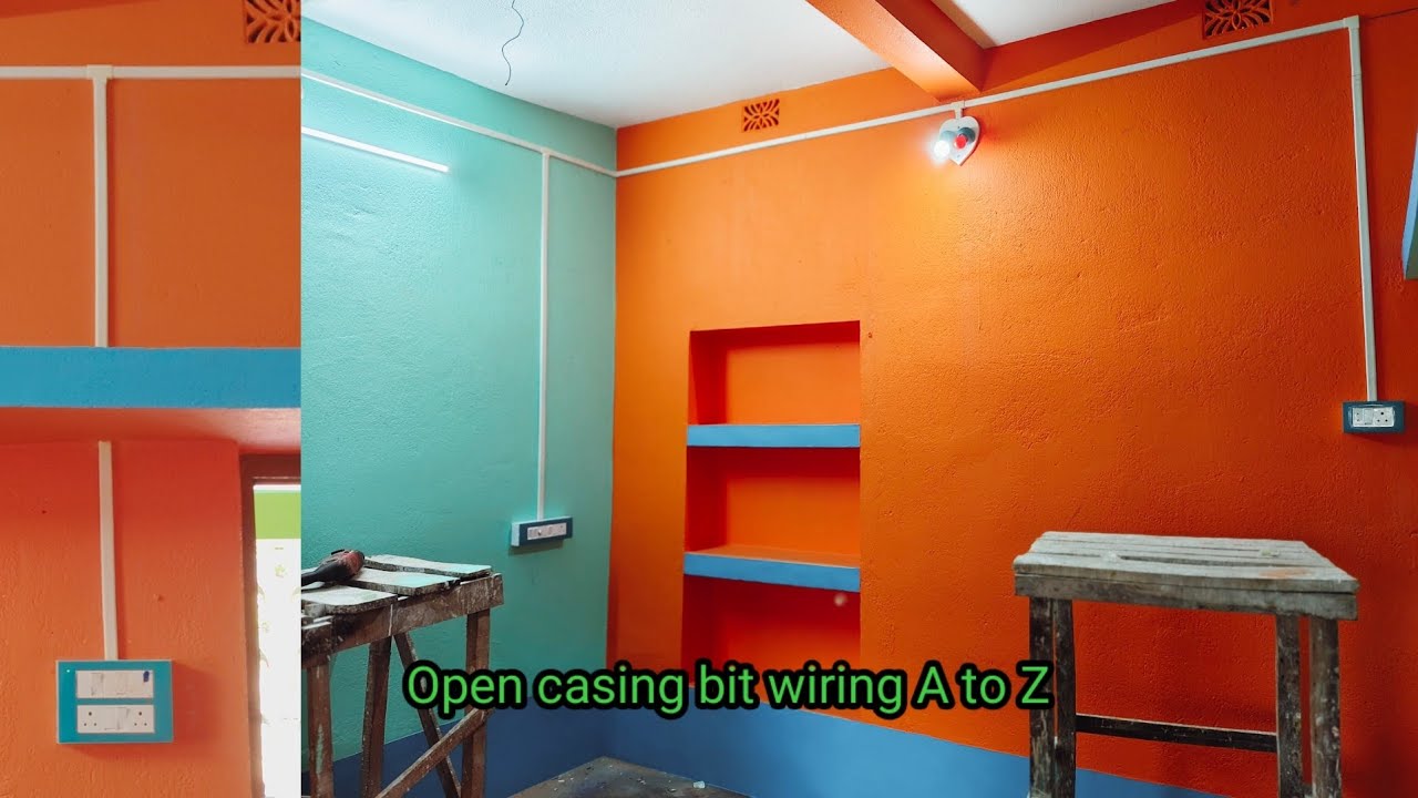 Open casing bit wiring kaise kara.ক্যাসিং বিট ওয়ারিং কি ভাবে করে