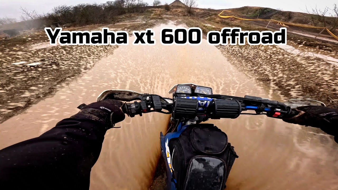 Yamaha xt 600 2kf erste Testfahrt im Gelände nach selbst repariertem Motorschaden