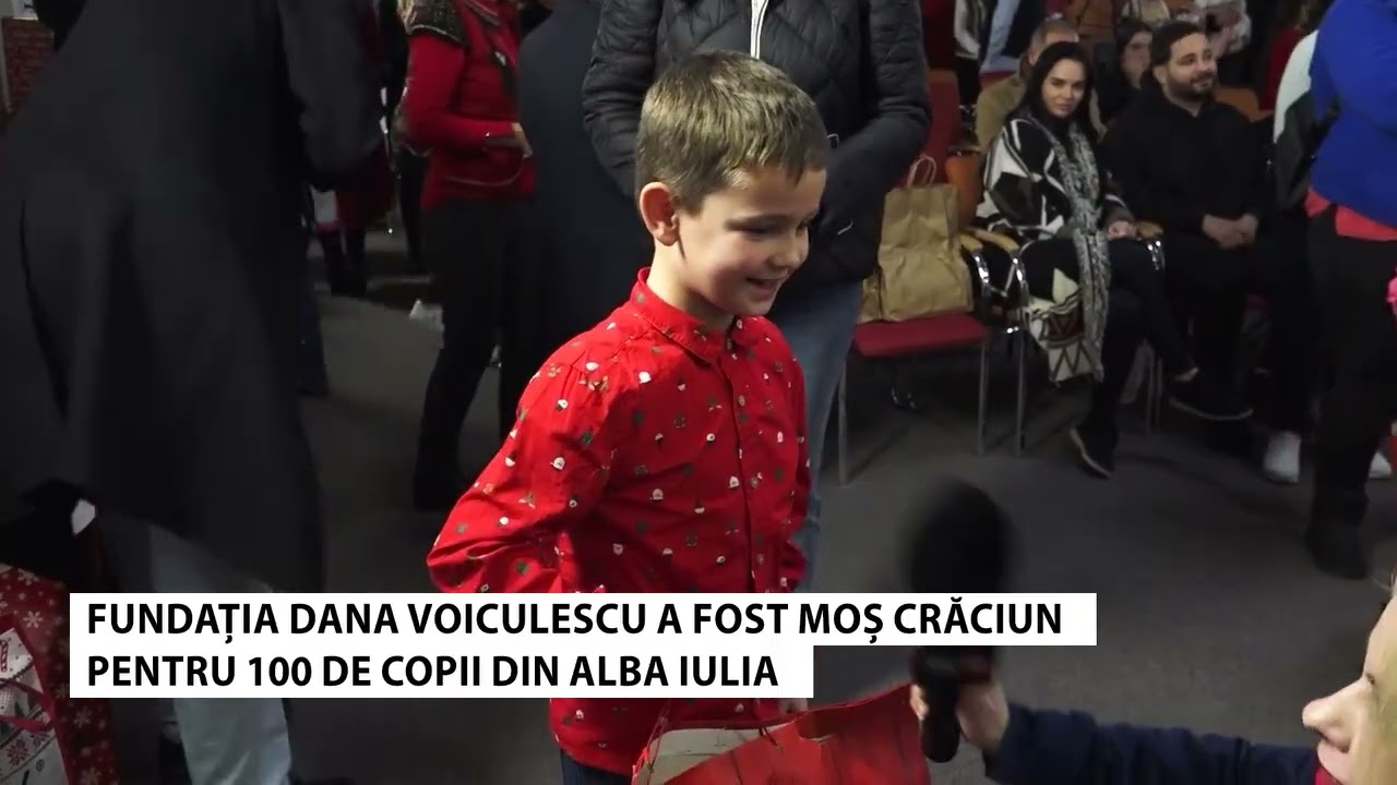 Daruri pentru copiii din Alba Iulia | Caravana Solidarității, decembrie 2025