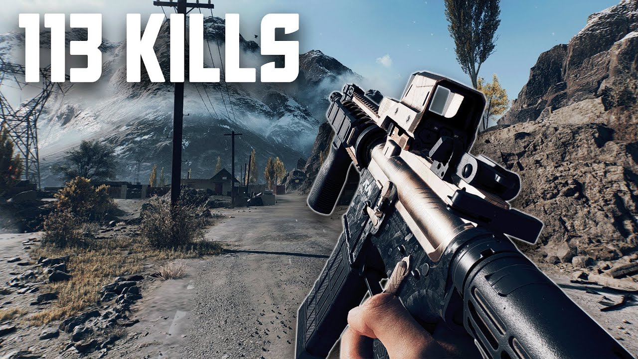 113 Kill Gameplay with the Unstoppable M4A1 in Battlefield 6!