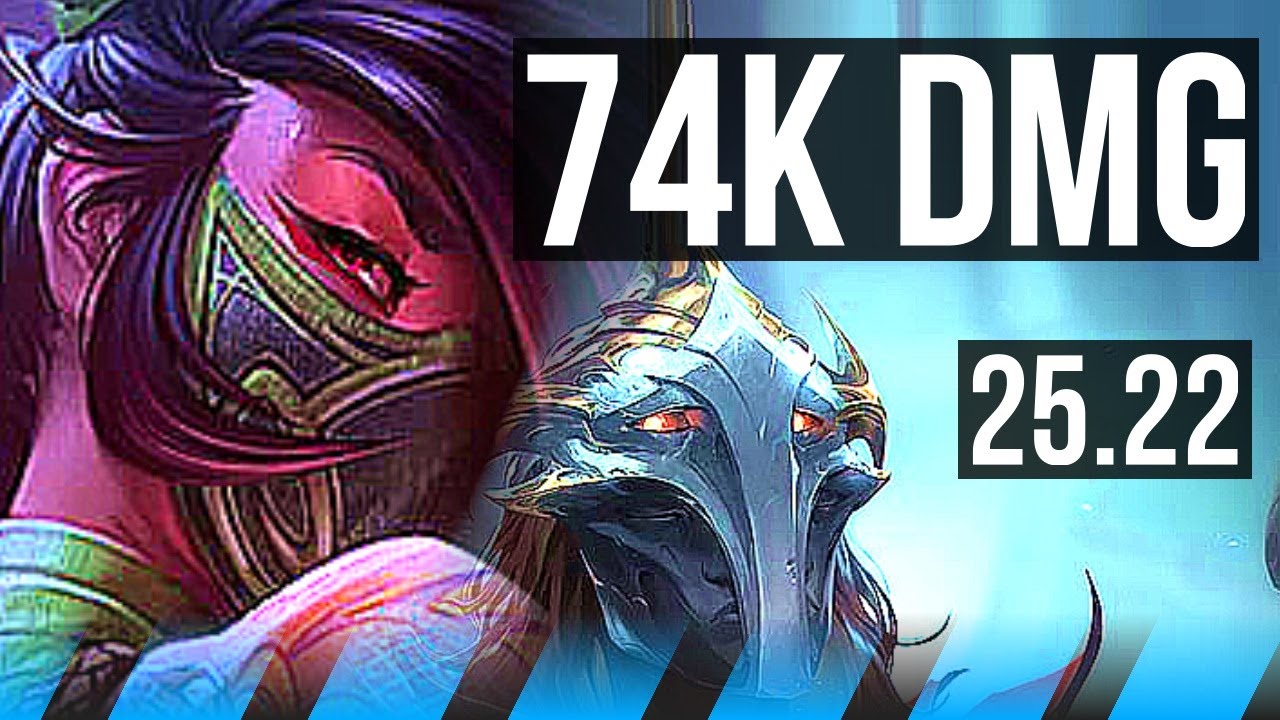 AKALI vs VIKTOR (MID) | 27/1/8, 10 solo kills, 74k DMG, Legendary | EUW Challenger | 25.22