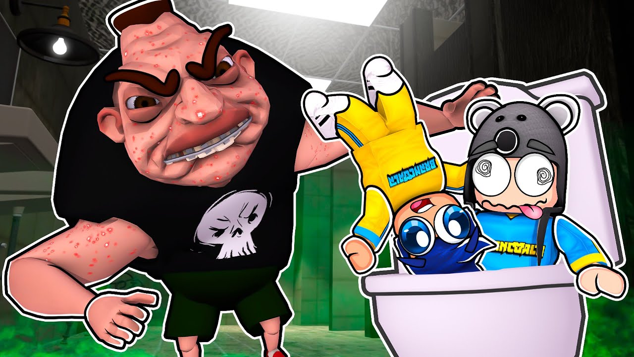 FUGA DO VALENTÃO NO ROBLOX ESCAPE  BULLYING - Brancoala Games