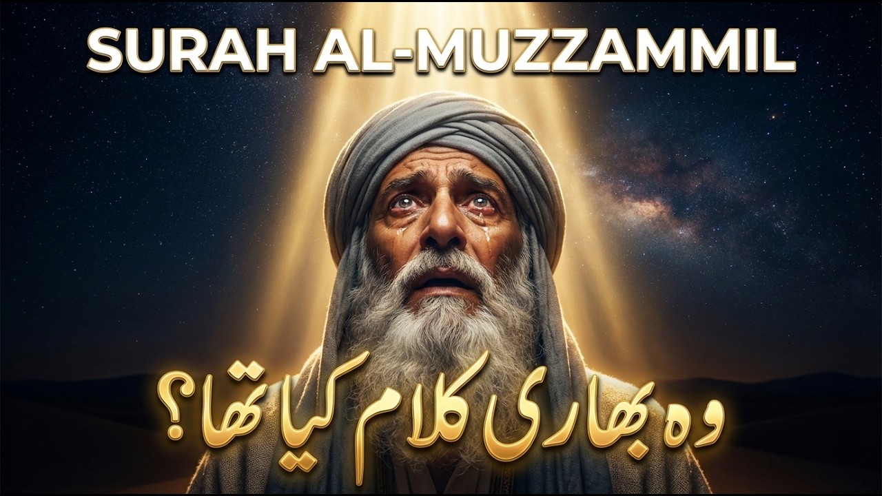 Wo Bhari Kalam Kya Tha? | The Story Behind Surah Al-Muzzammil