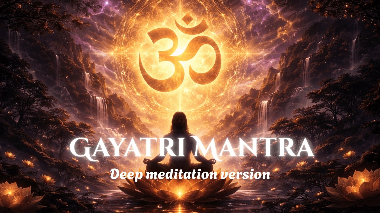 Gayatri Mantra| Deep Meditation Version| New Gayatri Mantra 2026