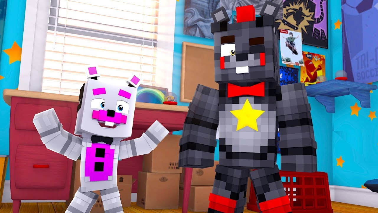 Lefty Meets Helpy! Minecraft FNAF Roleplay