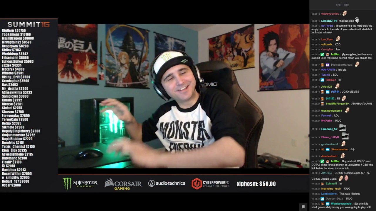 Summit reacts to The CS:GO Update Cycle with Twitch Chat