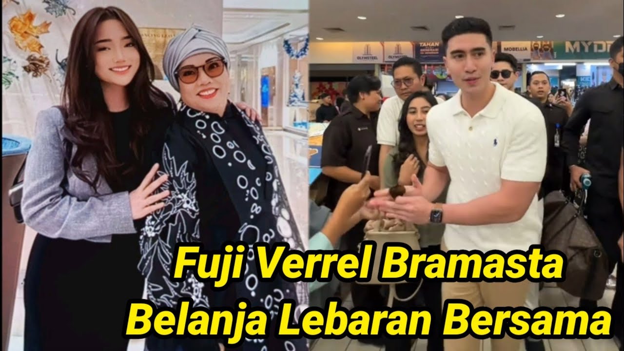 VERREL BRAMASTA AJAK FUJI OMA GALA BELANJA LEBARAN