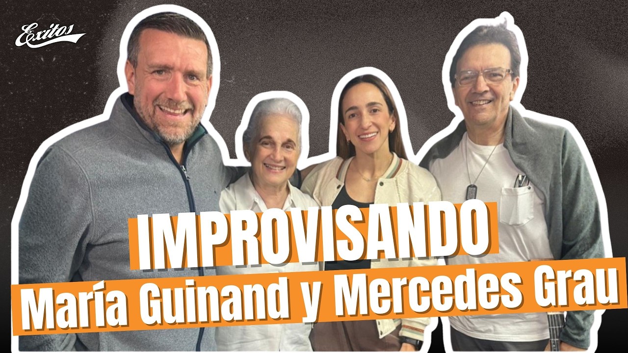 Román Lozinski en Improvisando con María Guinand, Mercedes Grau