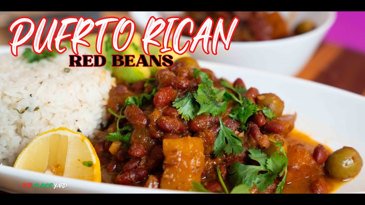 Puerto Rican Red Beans Recipe | Hispanic Heritage Month Special