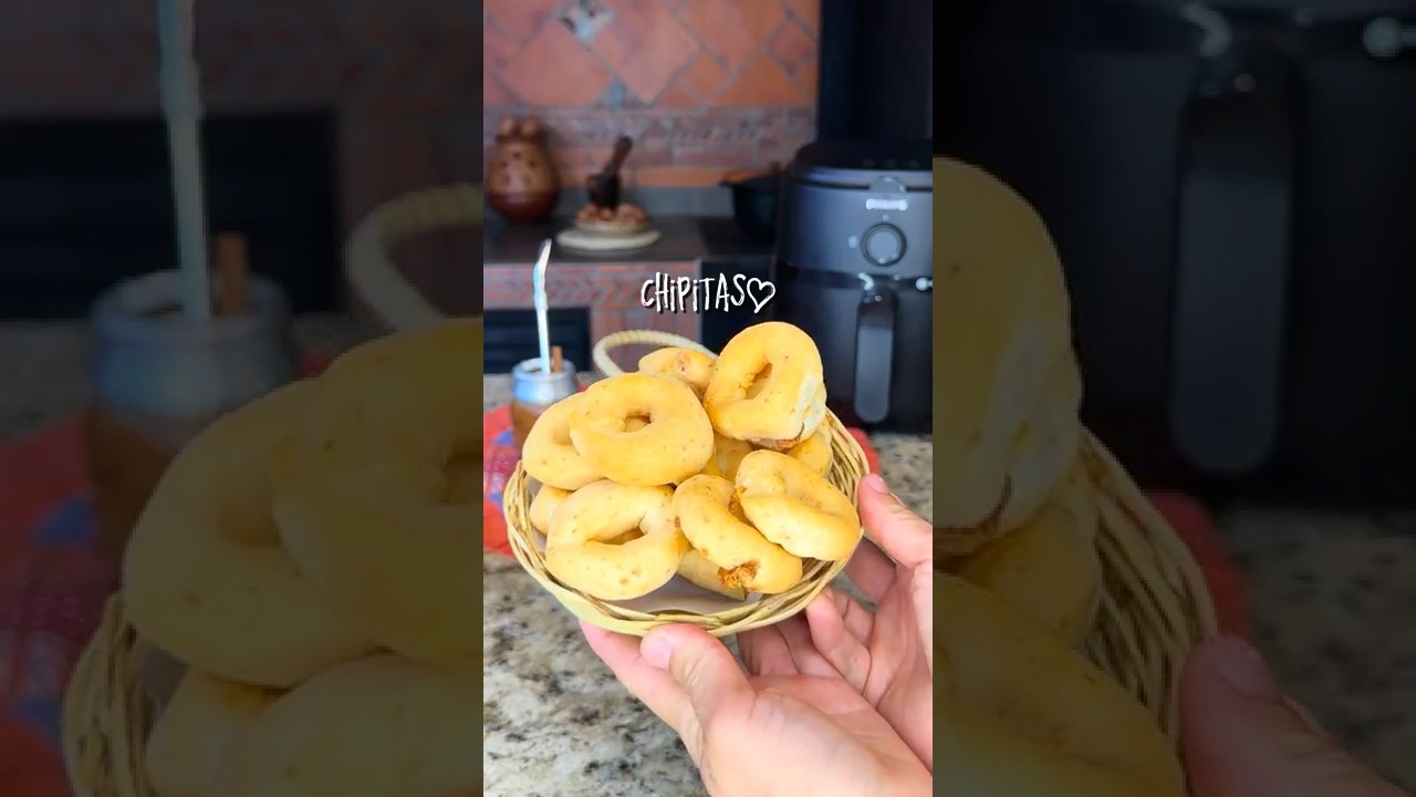 Chipitas crocantes con mate dulce😋🇵🇾🤩 #paraguay