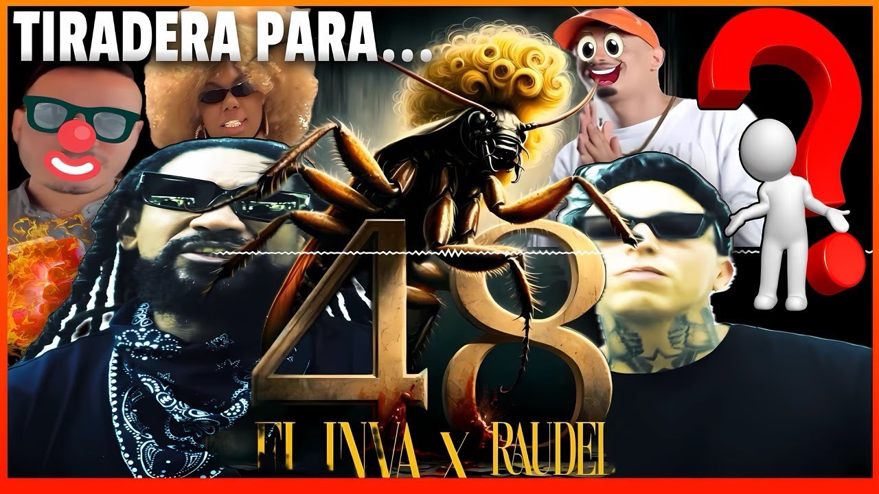 EL INVA ft. RAUDEL ESCUADRÓN - CUCARACHA TIRADERA PARA... [VIDEO REACCIÓN]