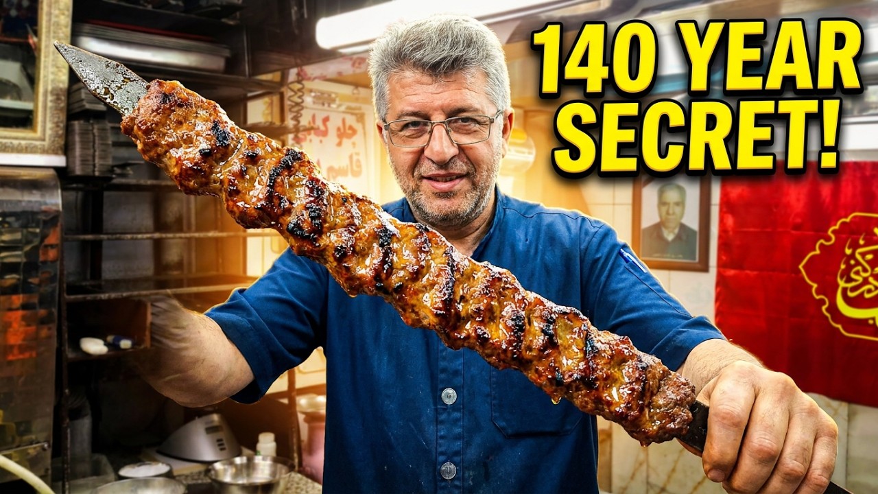 I Found IRAN’S MOST LEGENDARY KEBAB!! 🇮🇷 Bonab’s 140-Year Secret — PURE MEAT HEAVEN!! 🔥