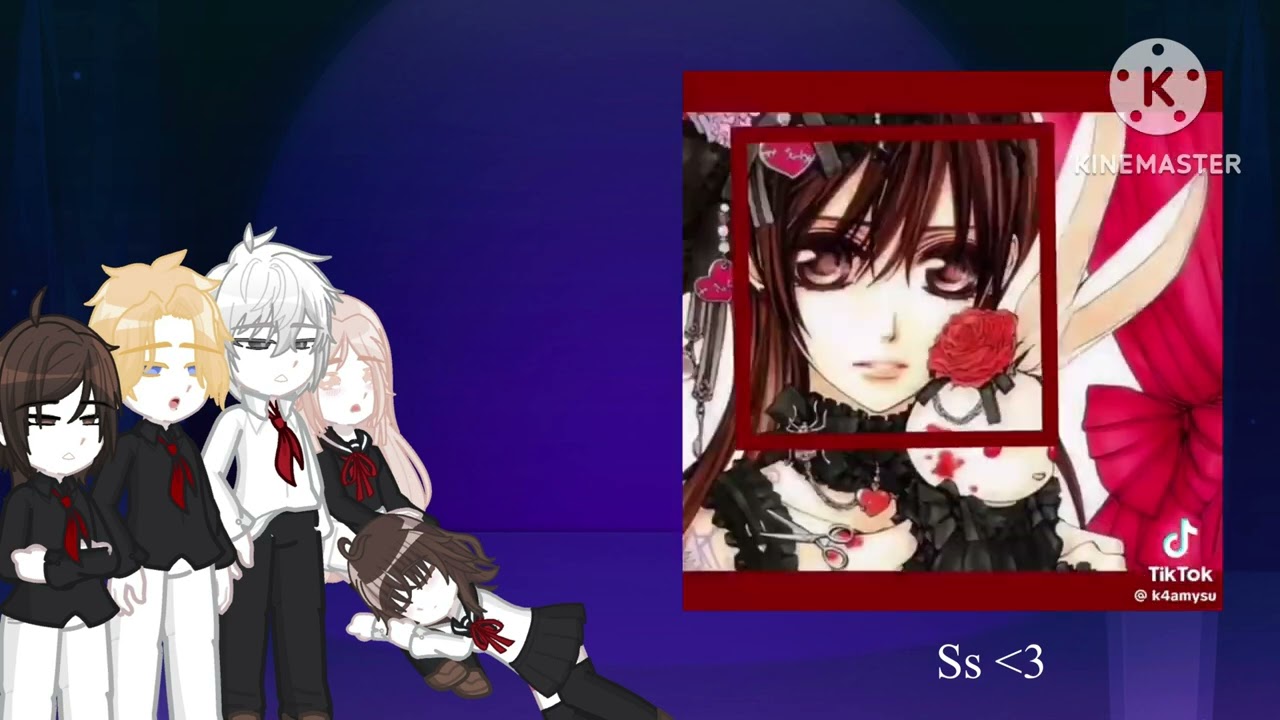 Vampire knight reacts to yuki as random (my au, first video WIP)