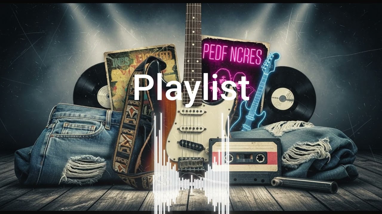 Playlist_잠든 정신을 깨우는 헤비 사운드,기타 중심 80년대 록 라이브 감성 연주곡 (30분)   [Instrumental Playlist]