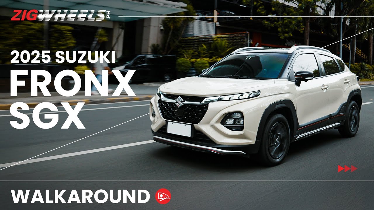 Обзор Suzuki Fronx SGX 2025 года | Zigwheels.Ph