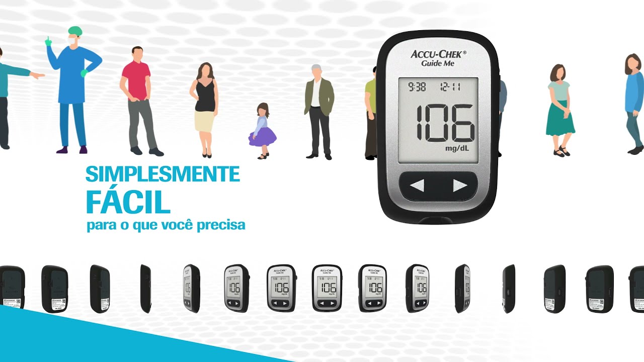 Conheça o Monitor de Glicemia Accu-Chek Guide Me