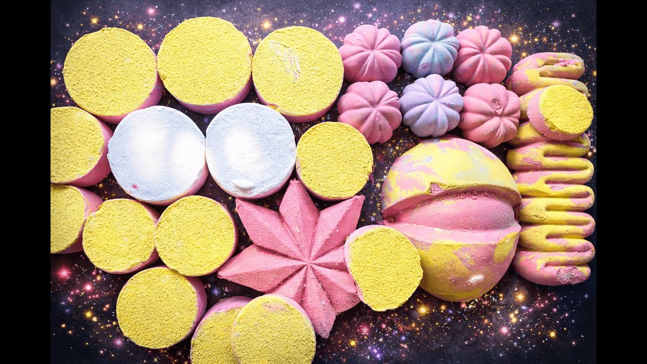 pink gymchalk crushing| oddlysatisfying | asmr