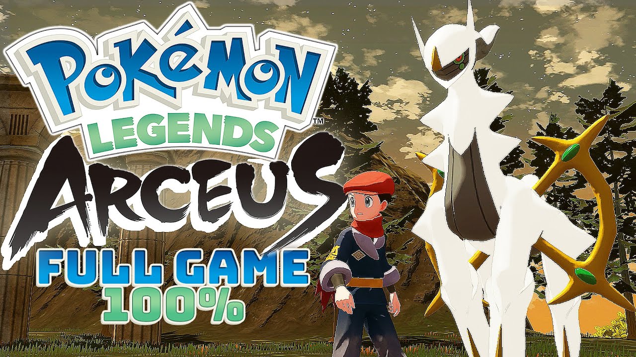 Pokémon Legends Arceus - Full Game Walkthrough + Post Game Content [100% Main Story]