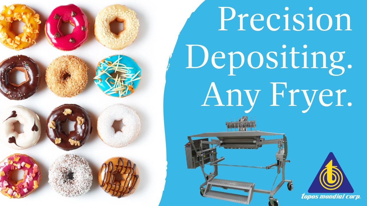 Topos DD-10 Digital Cake Doughnut Depositor | Precision Depositing on Any Fryer