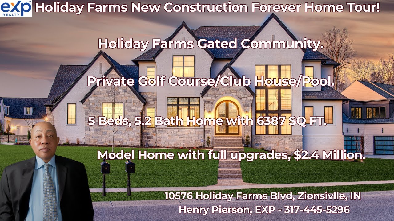 Holiday Farms New Construction Forever Home Tour: Finished A20 Model Home Built in 2025 Explored!