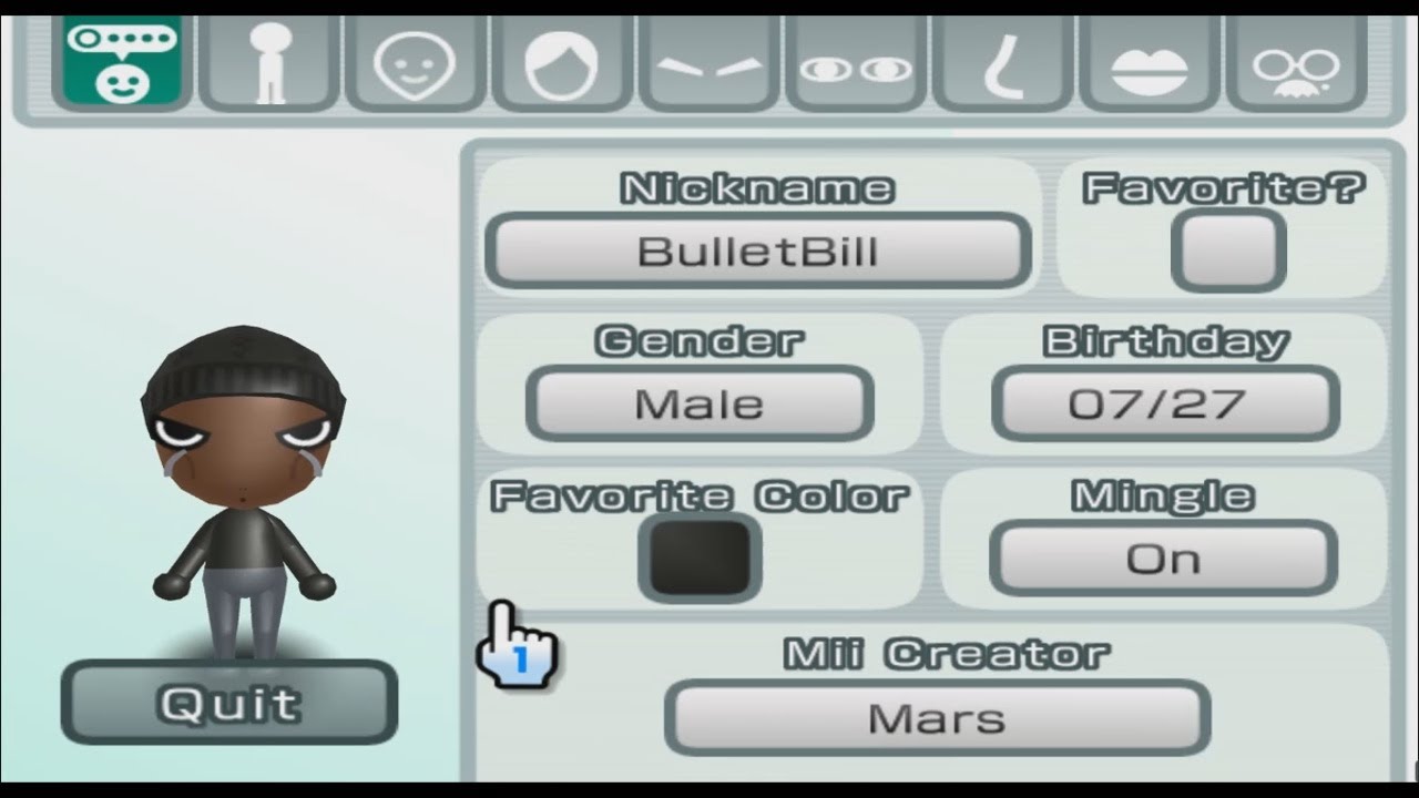 Bullet Bill - Super Mario - Mii 931