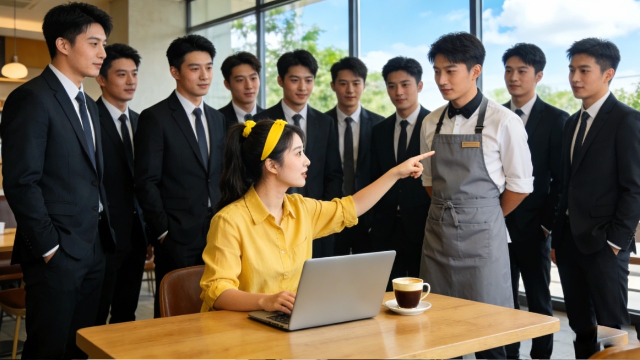 kawawang dalaga ay umupa ng café waiter na maging kasintahan, ngunit nalaman niyang CEO pala siya!