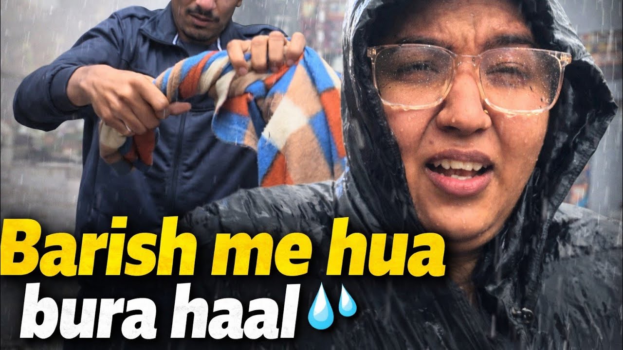 Barish me thand lg gyi🥶