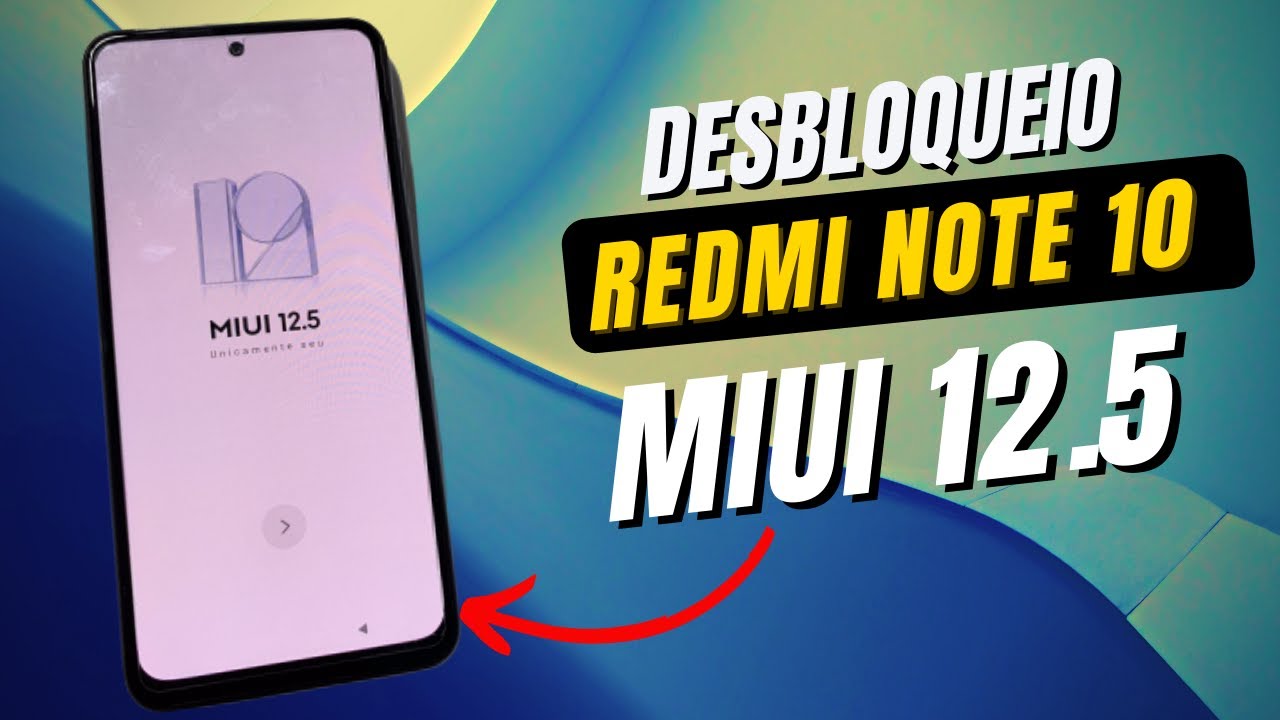 REMOVER CONTA GOOGLE XIAOMI REDMI NOTE 10 MIUI 12.5 2022 ATUALIZADO ANDROID 11 NOVO MÉTODO SEM PC