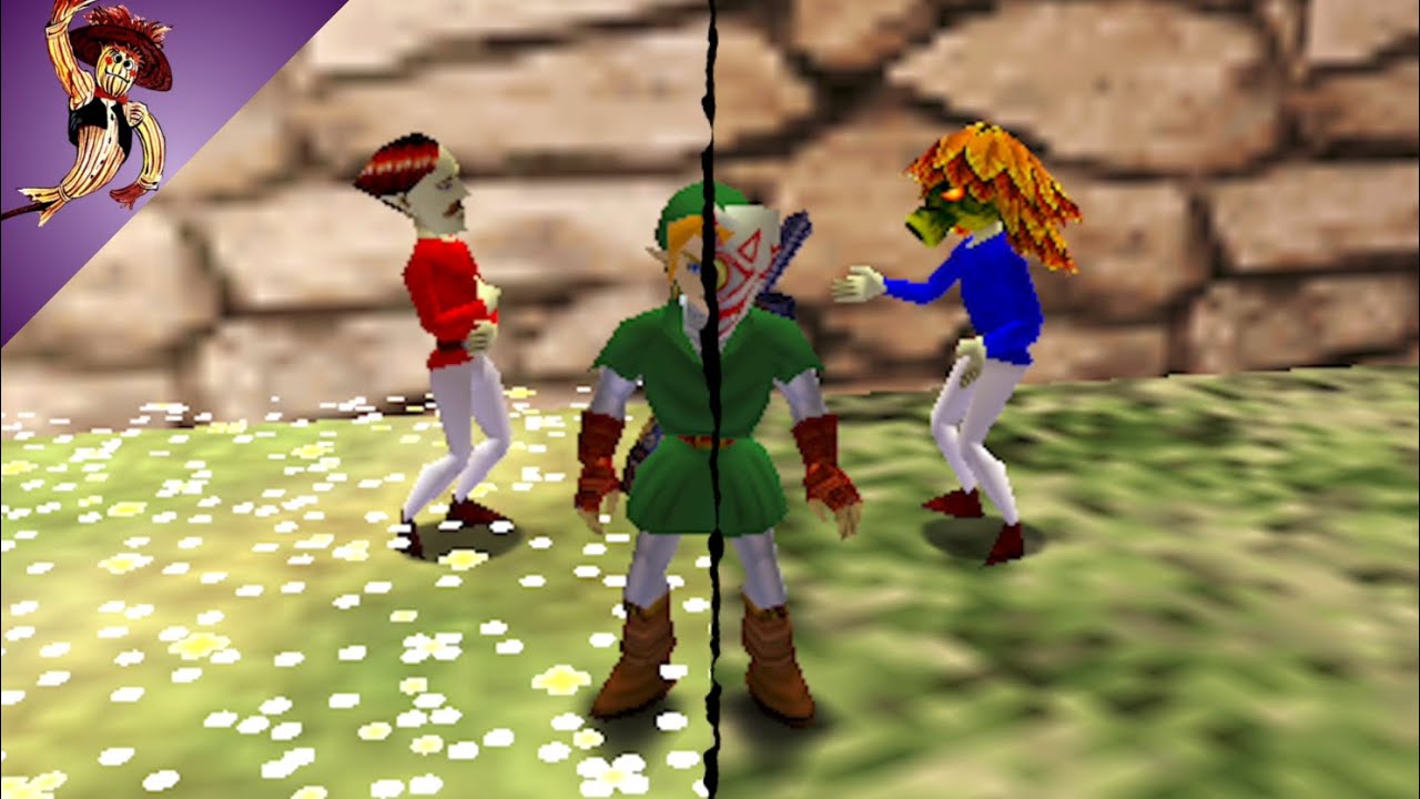 this custom zelda mask is cursed...