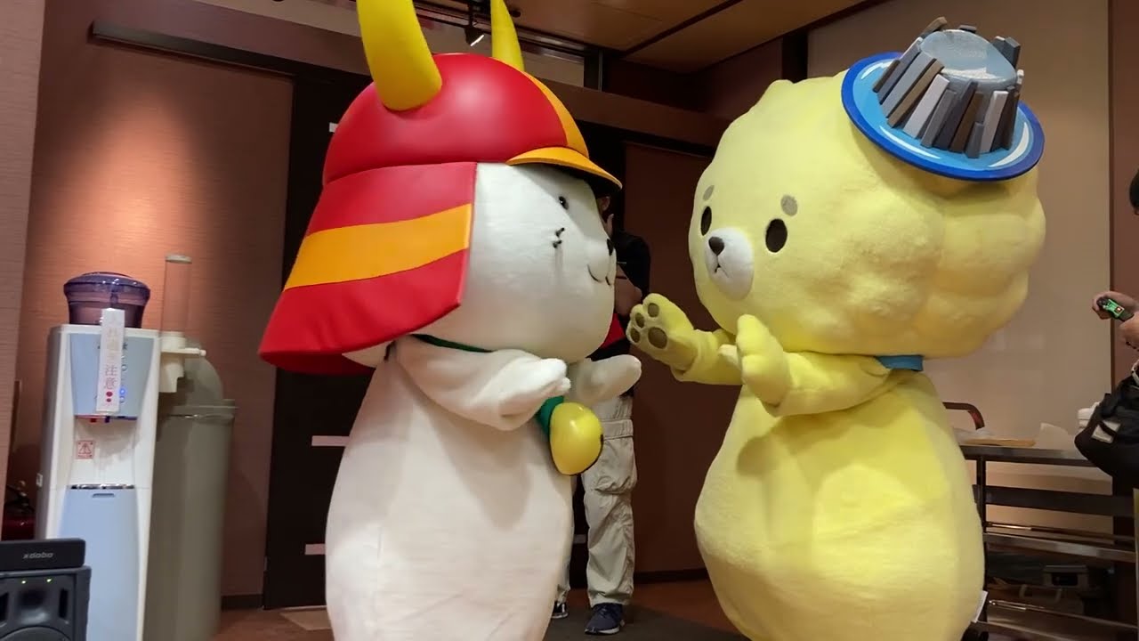ひこにゃん 坂井ほや丸ファンミーティングで最後の囲み撮影