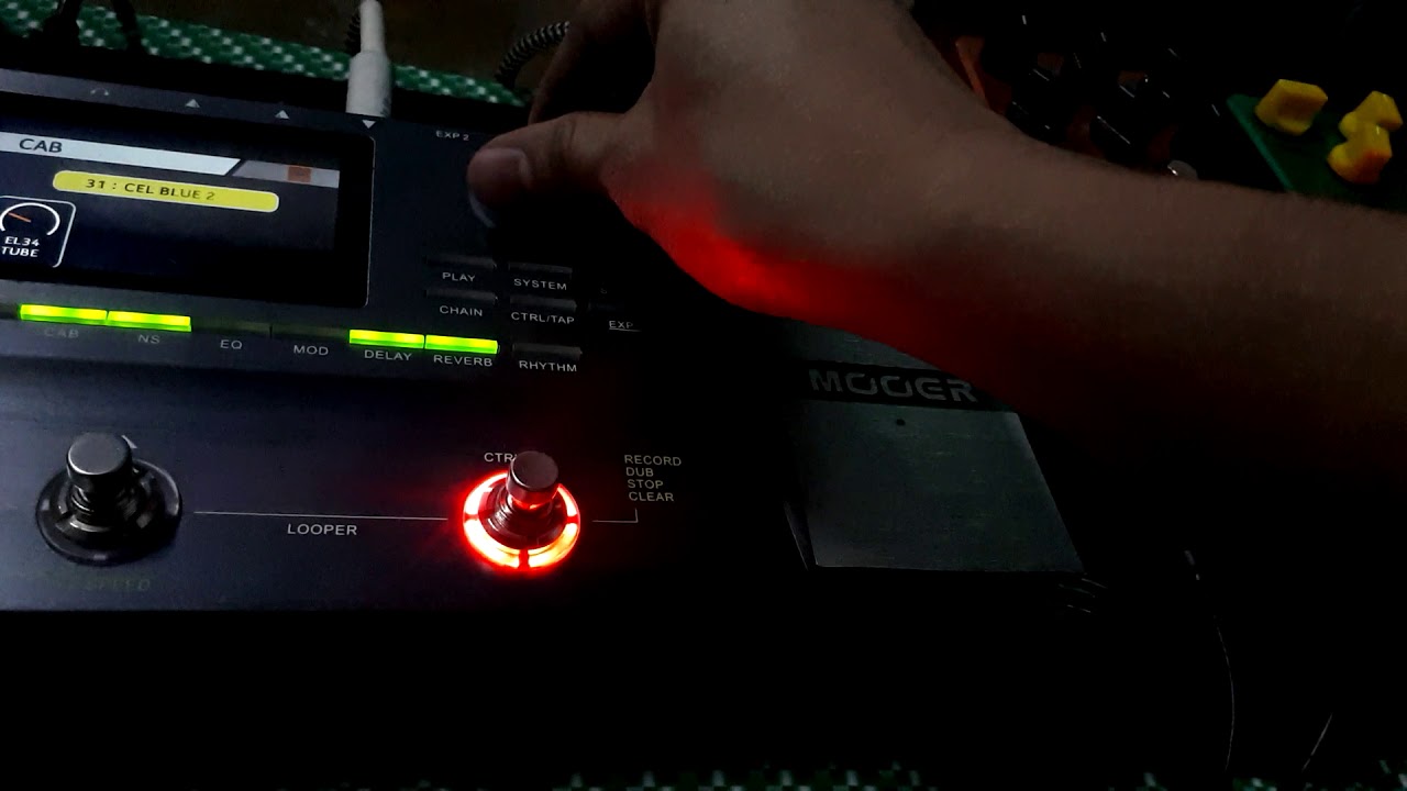 joyo vintage overdrive - joyo American sound -mooer ge200 IR test