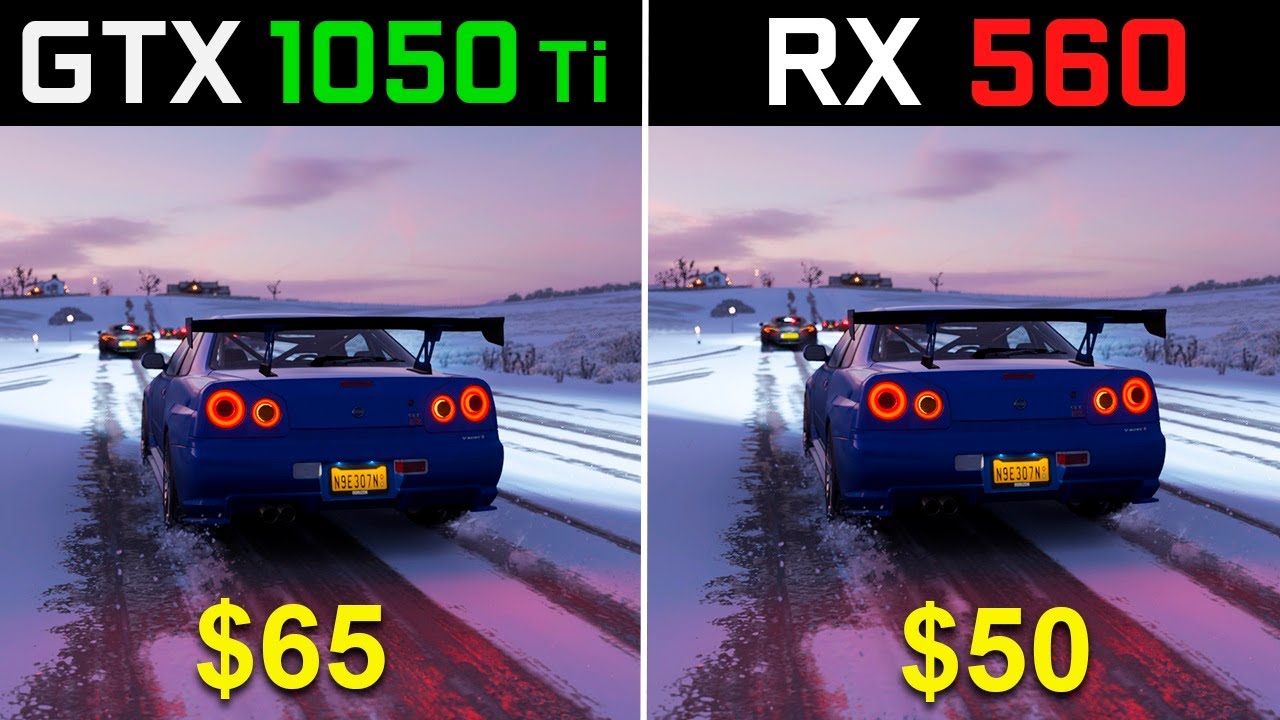 GTX 1050 Ti vs RX 560 Test in 9 New Games (2021)