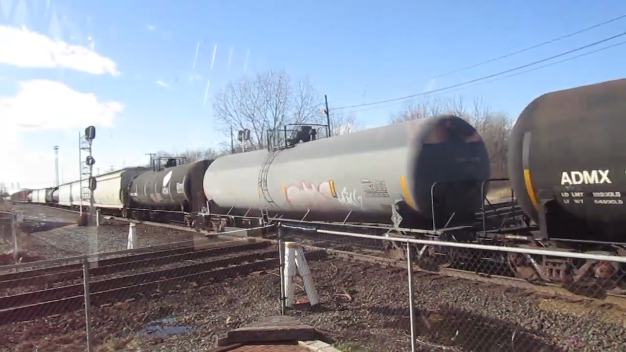 (2-25-2026) CSX eastbound mixed freight train in Marion Ohio.