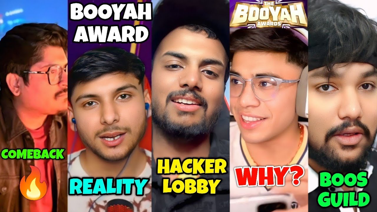 Booyah Award Voting Reality Exposed 🤬| Youtubers React ⁉️| Gyan Gaming Comeback FF 🤔 Hacker Lobby 🤯