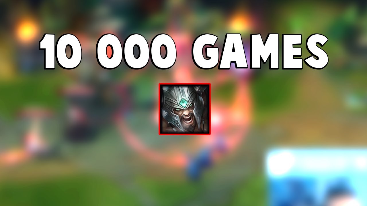 What 10 000 Tryndamere Games Look Like? Take a look. | Funny LoL Series #928