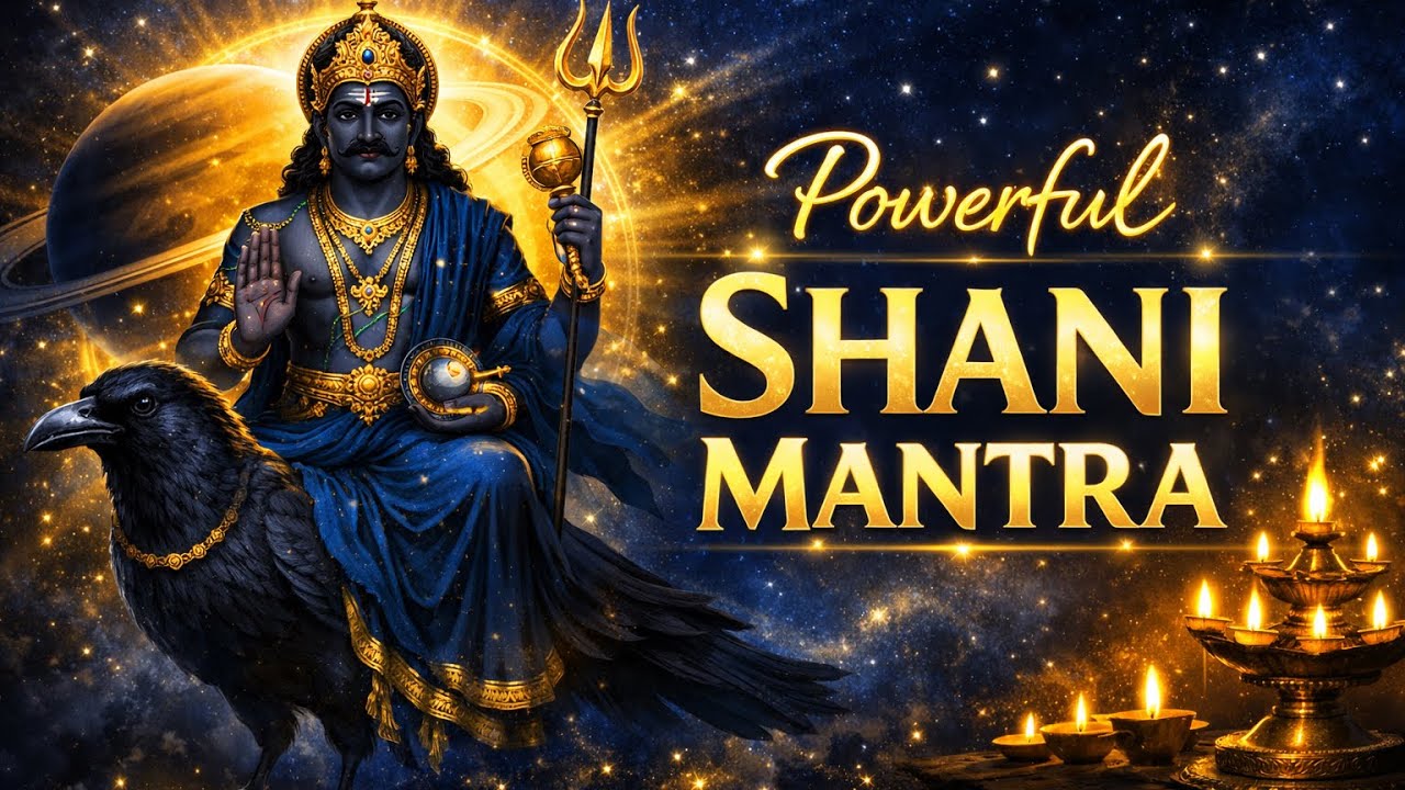 Saturday Shani Dev Meditation | Remove Negativity & Karma | 1 Hour Mantra Chanting