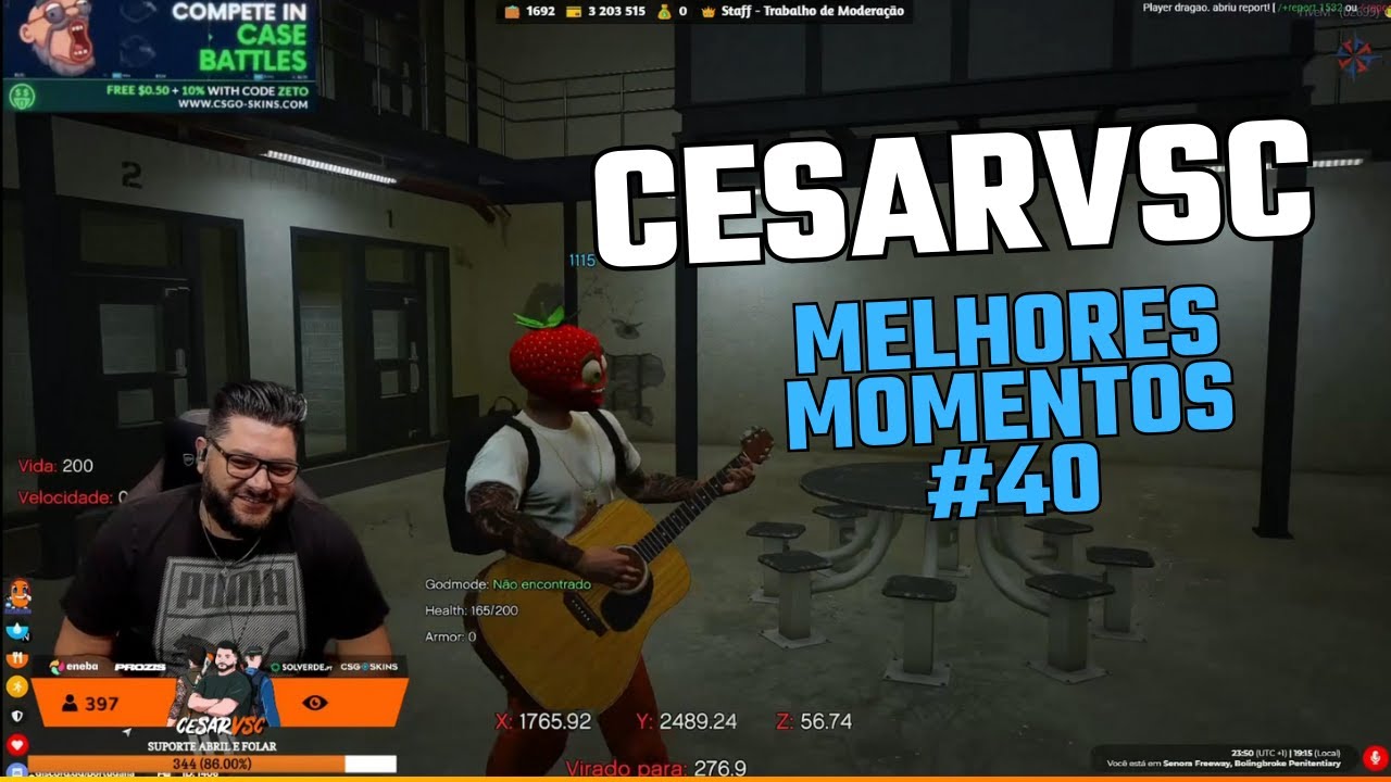 CESARVSC - MELHORES MOMENTOS #40