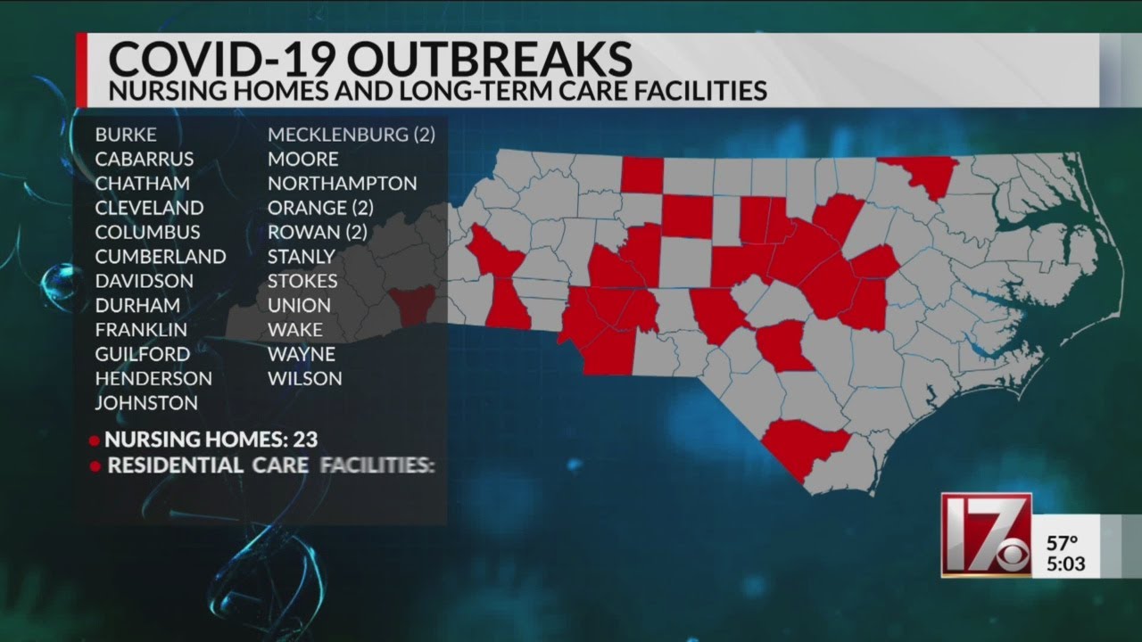 COVID-19 outbreaks at nursing homes