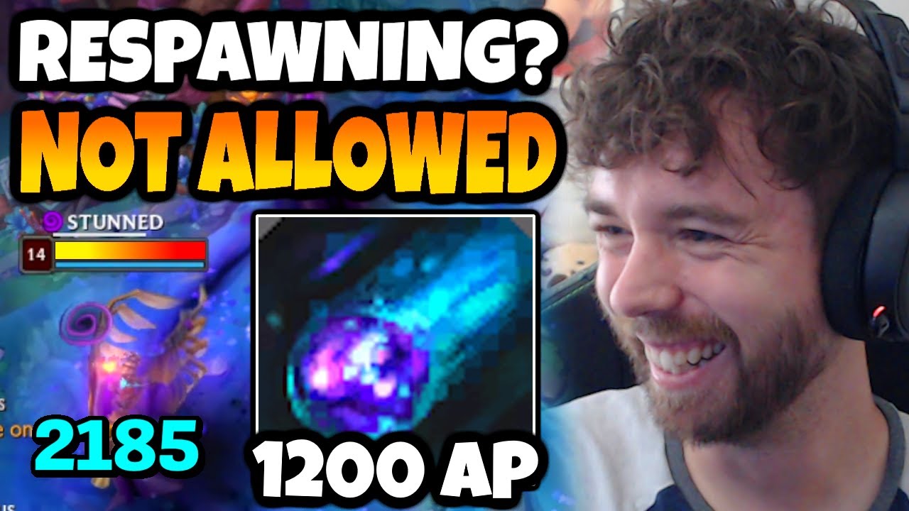 DEATHCAP FIRST 400 AP at 10 MINUTE VEIGAR DOES NOT ALLOW RESPAWNS