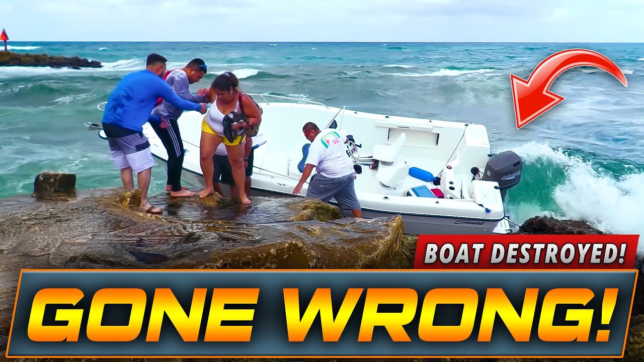 THE WORST DECISION OF THEIR LIVES AT BOCA INLET !! | HAULOVER BOATS | WAVY BOATS