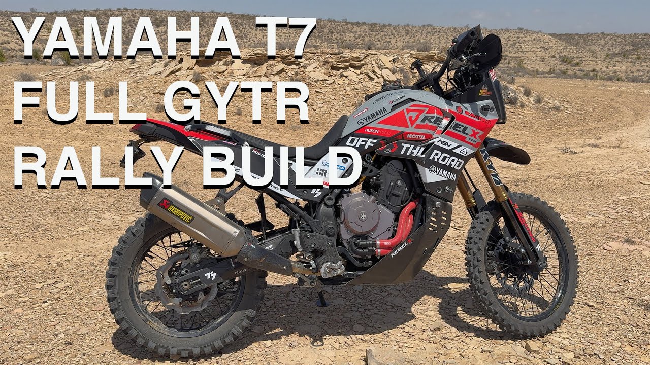 Yamaha Tenere 700 Dakar GYTR Rally Conversion