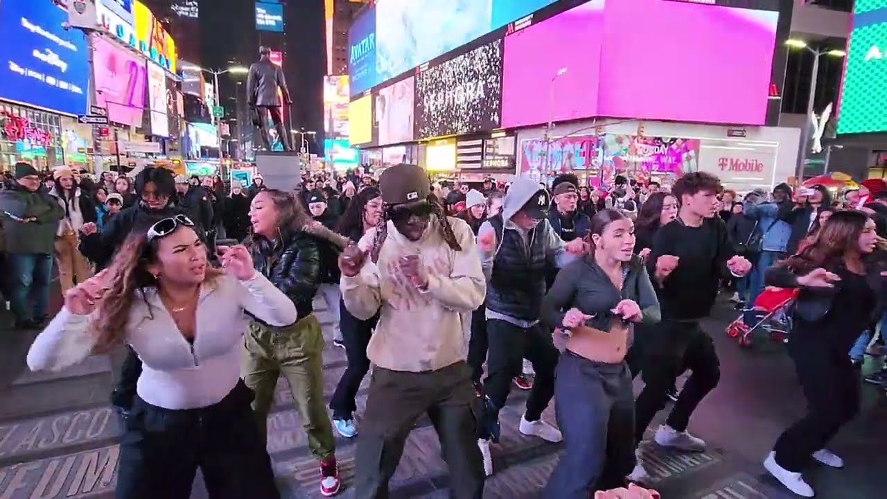 Times Square NYC Flash Mob