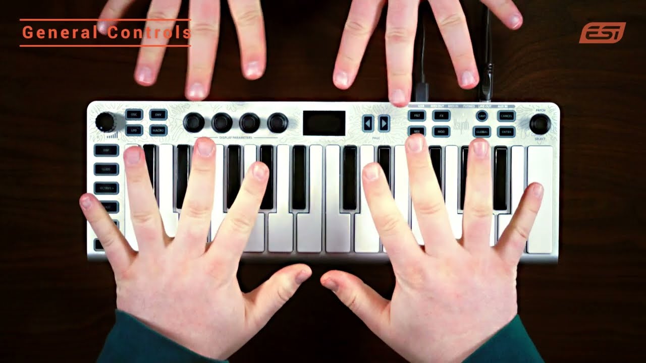 Hands on Xsynth - General Controls