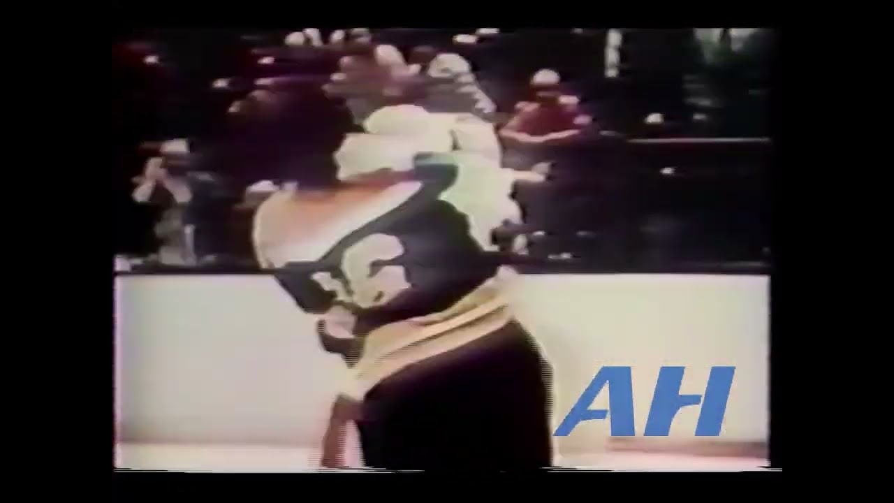 NHL May 7, 1972 Gene Carr,NYR v Don Awrey,BOS (HL) New York Rangers Boston Bruins