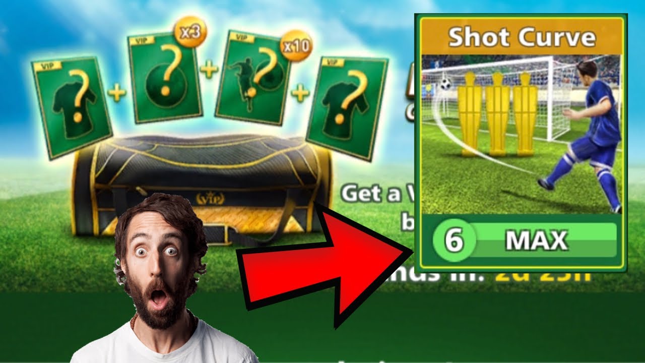Football Strike - MAX SHOT CURVE?!