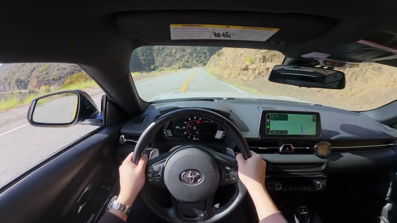 Road Ahead | Malibu Drive/Canyon Run | POV Cruise Part 3 - Supra MK5 (best scenic drive)
