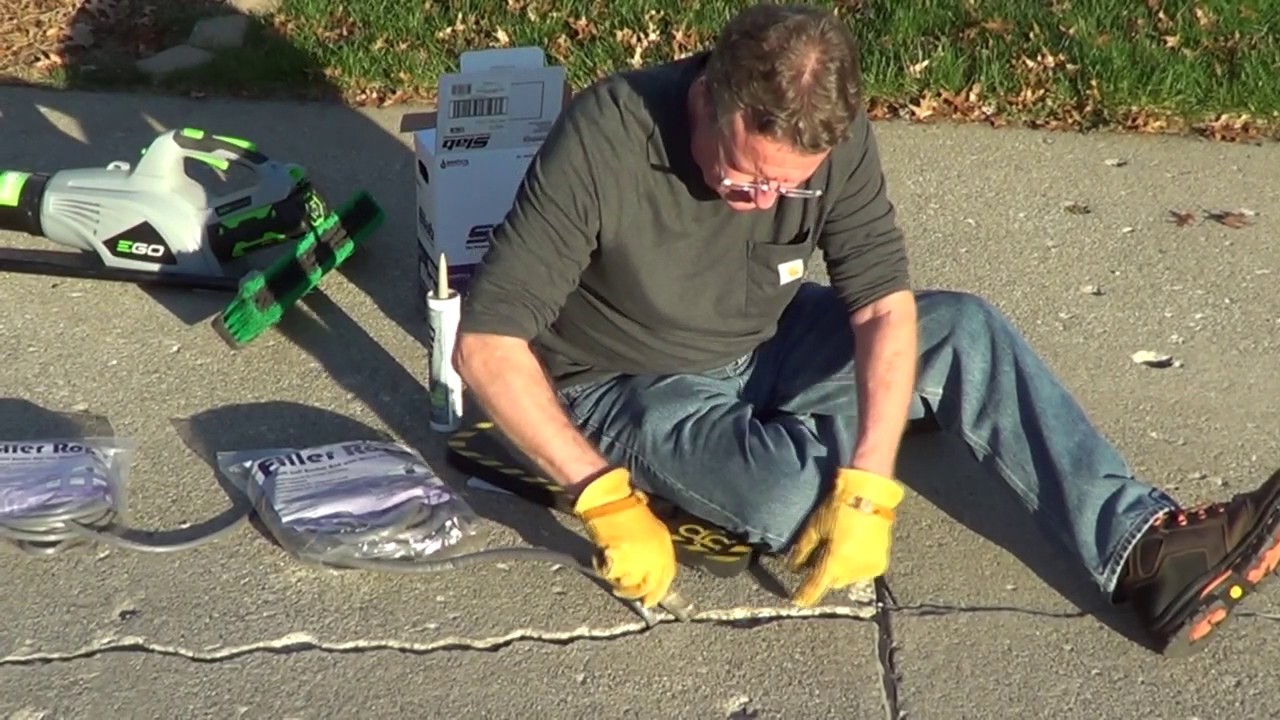Concrete Driveway Crack Repair - Concrete Crack Sealant